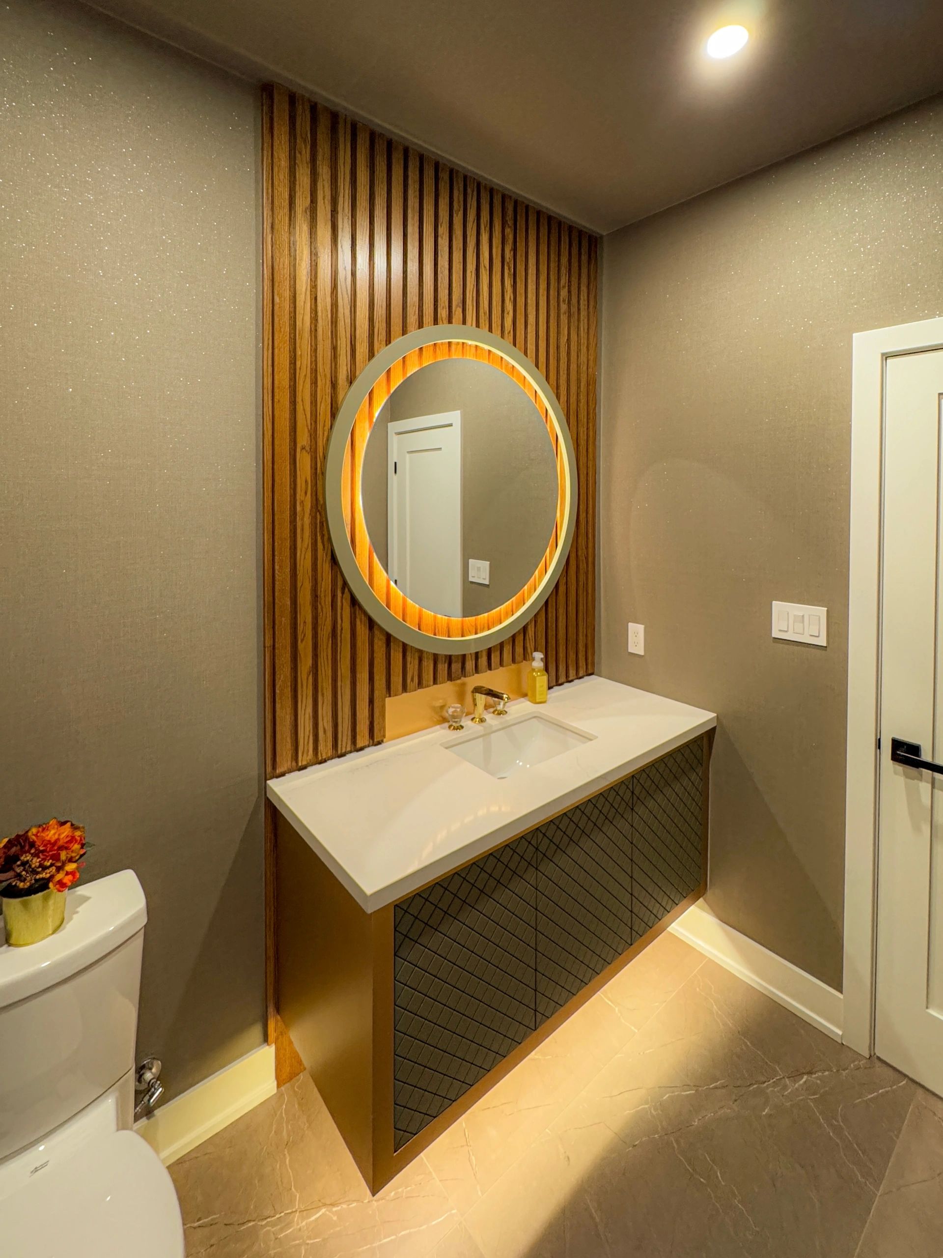Custom bathroom vanity